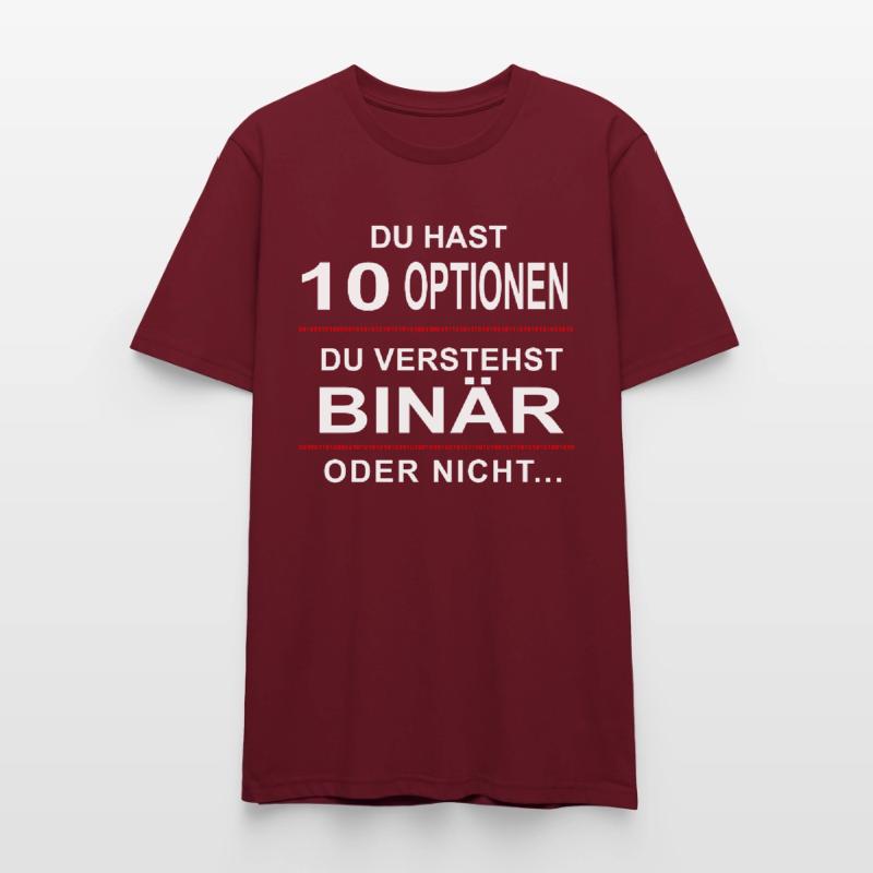 Binary joke 4 computer scientists programmers Stanley/Stella CRAFTER Unisex Organic T-Shirt