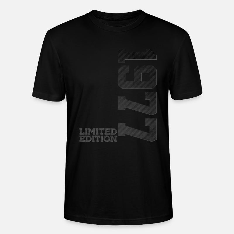 49E ANNIVERSAIRE ÉDITION LIMITÉE 1977 - T-shirt bio CRAFTER Stanley Stella Unisexe - noir