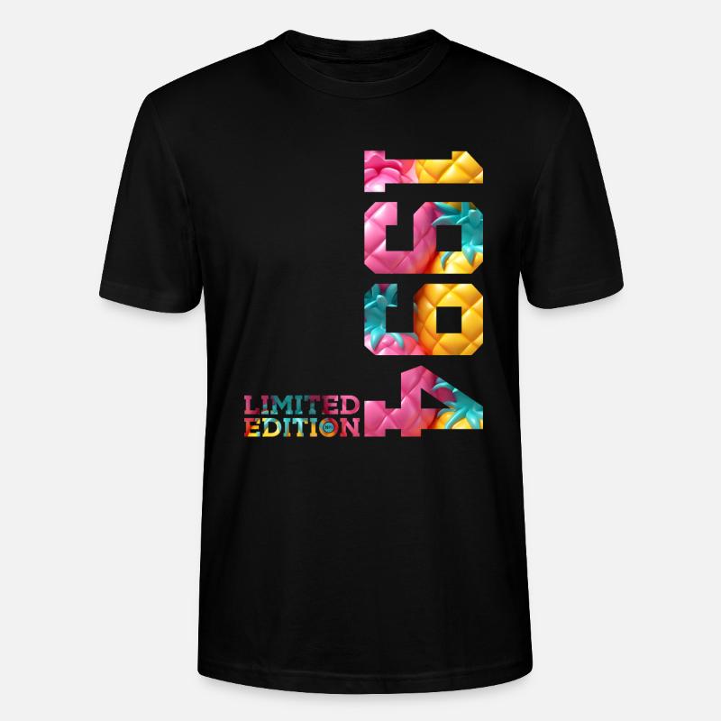 32E ANNIVERSAIRE ÉDITION LIMITÉE 1994 - T-shirt bio CRAFTER Stanley Stella Unisexe - noir