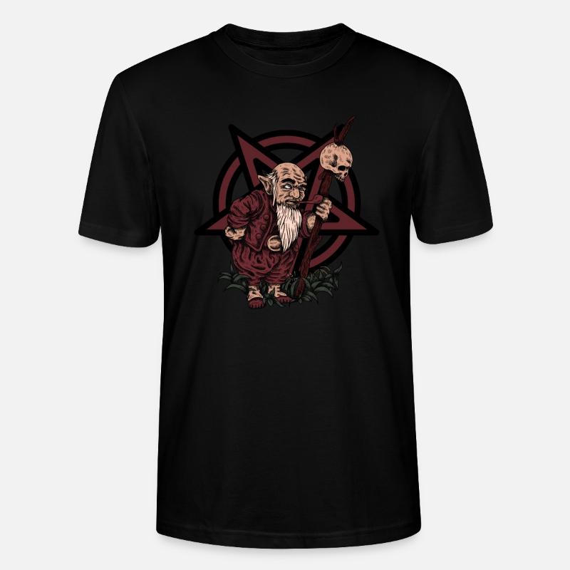 Satans kleiner Wichtel - Stanley/Stella Unisex Bio-T-Shirt CRAFTER - Schwarz