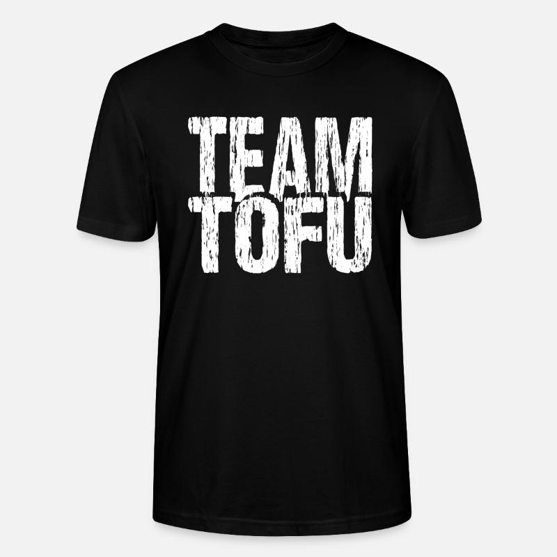 Team Tofu - Stanley/Stella Unisex Bio-T-Shirt CRAFTER - Schwarz