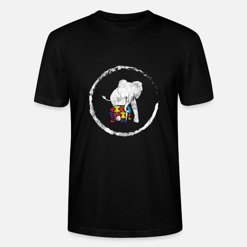 Autismus - Stanley/Stella Unisex Bio-T-Shirt CRAFTER - Schwarz
