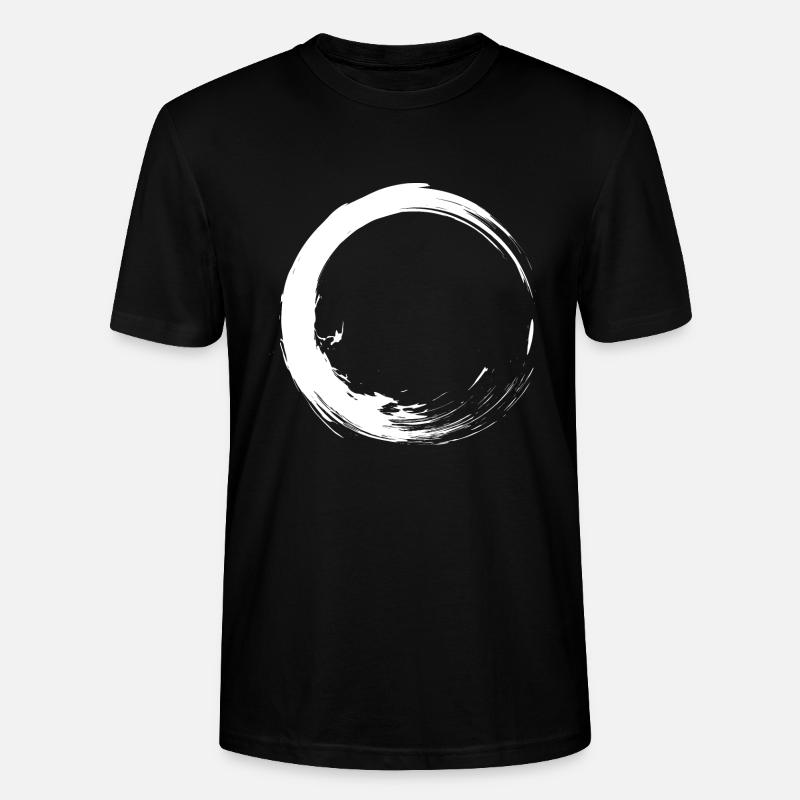 Kreis Design variante 1 - T-shirt bio CRAFTER Stanley Stella Unisexe - noir