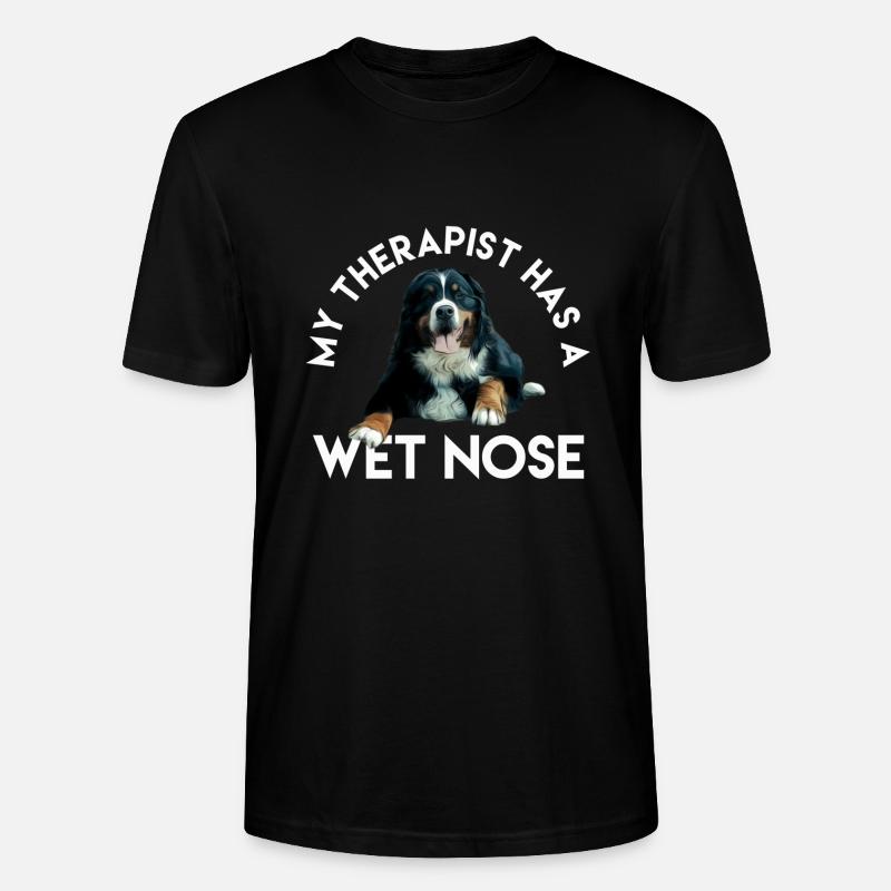 Bouvier bernois - T-shirt bio CRAFTER Stanley Stella Unisexe - noir