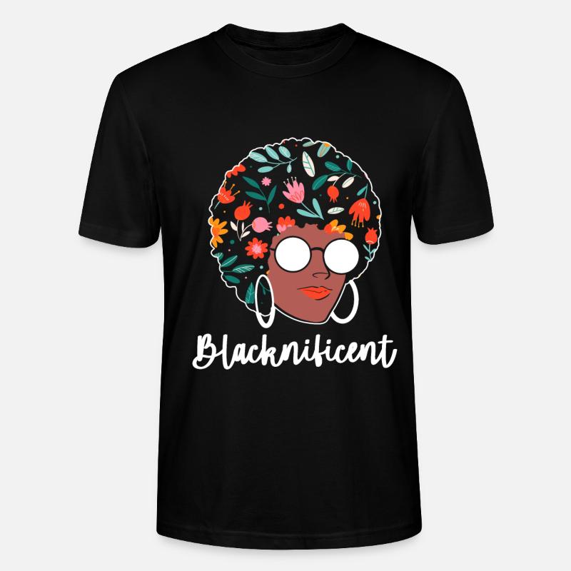 Afro Latina - Stanley/Stella Unisex Bio-T-Shirt CRAFTER - Schwarz