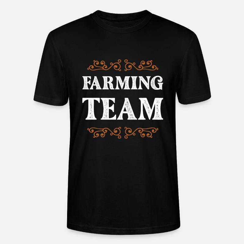 Farming Crew - Stanley/Stella Unisex Bio-T-Shirt CRAFTER - Schwarz