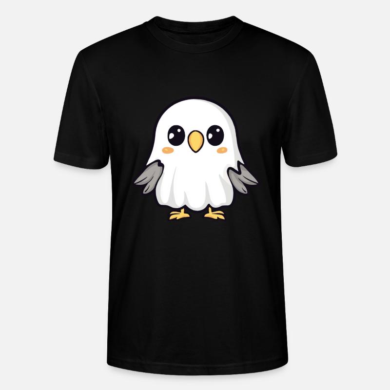 Adler Halloween Comic Geist - Stanley/Stella Unisex Bio-T-Shirt CRAFTER - Schwarz