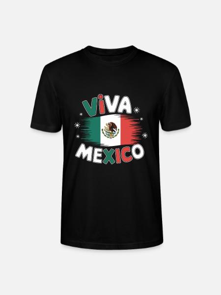 Mexico Mexico Mexican Spanish - Stanley/Stella CRAFTER Unisex Organic T-Shirt - black