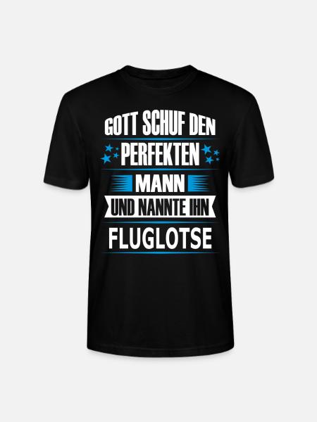 FLUGLOTSE - Stanley/Stella Unisex Bio-T-Shirt CRAFTER - Schwarz