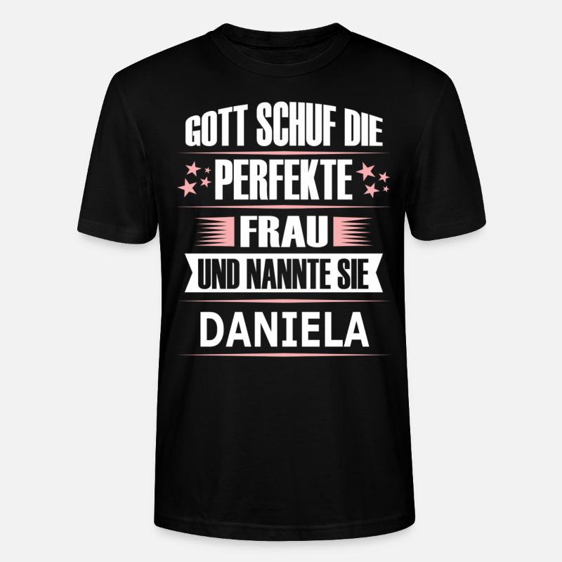 DANIELA - Stanley/Stella Unisex Bio-T-Shirt CRAFTER - Schwarz
