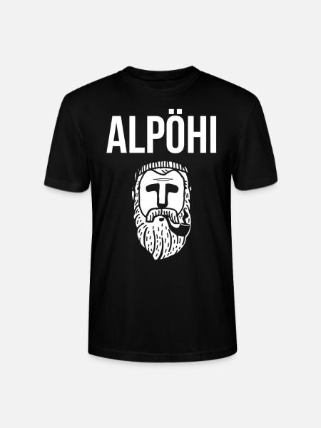 Alpöhi - Stanley/Stella CRAFTER Unisex Organic T-Shirt - black
