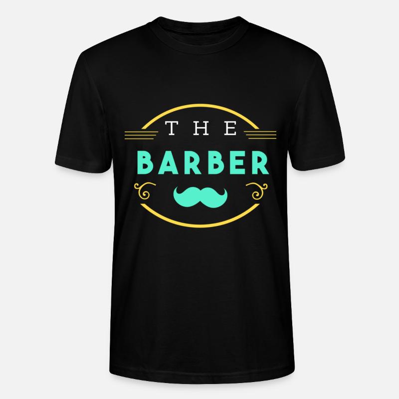 Barber - Stanley/Stella Unisex Bio-T-Shirt CRAFTER - Schwarz