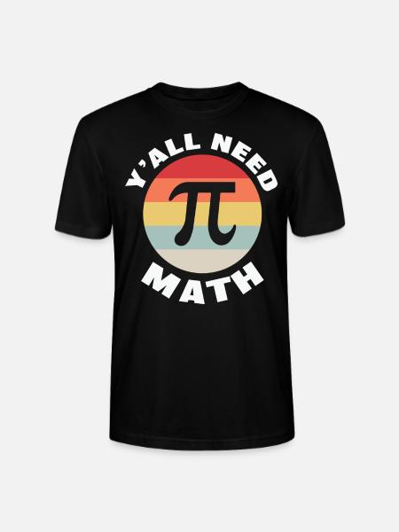 Math Teacher y'all need math - Stanley/Stella CRAFTER Unisex Organic T-Shirt - black