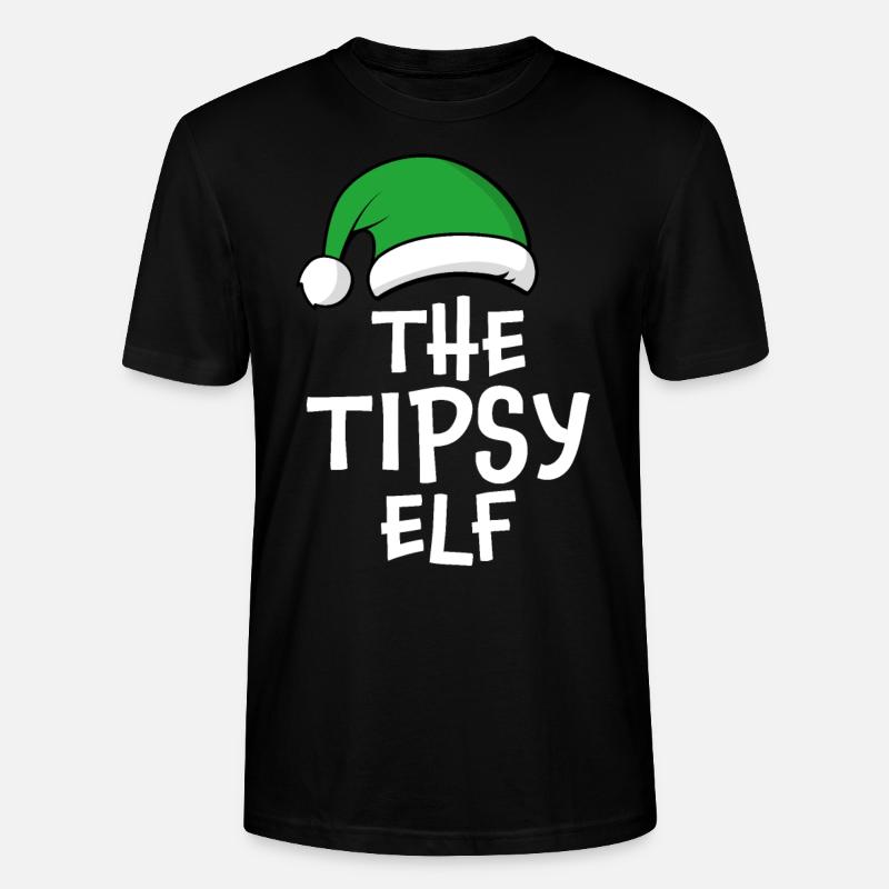 L’elfe tipsy - T-shirt bio CRAFTER Stanley Stella Unisexe - noir