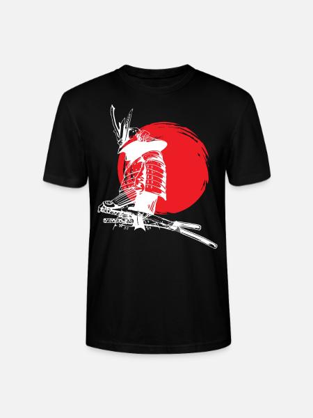 Guerrier Samourai Japon Fan Anime - T-shirt bio CRAFTER Stanley Stella Unisexe - noir
