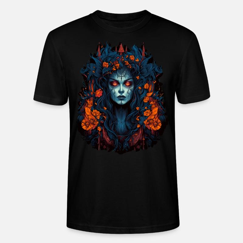 Gothic Vampir Queen - Stanley/Stella Unisex Bio-T-Shirt CRAFTER - Schwarz