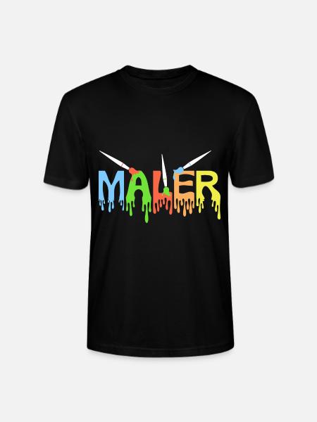 Maler, Zeichner, Handwerker, Künstler - Stanley/Stella Unisex Bio-T-Shirt CRAFTER - Schwarz