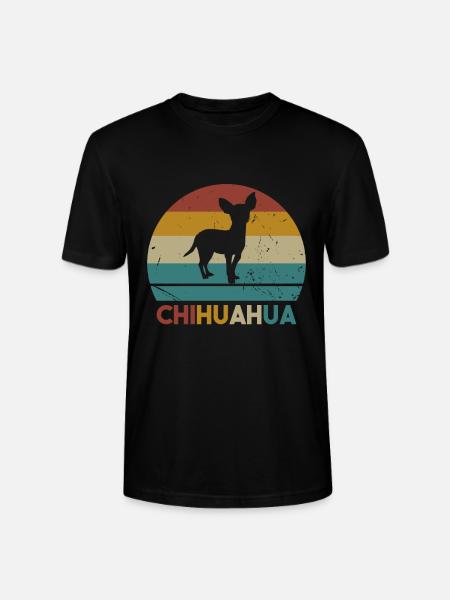 Chihuahua - Stanley/Stella Unisex Bio-T-Shirt CRAFTER - Schwarz