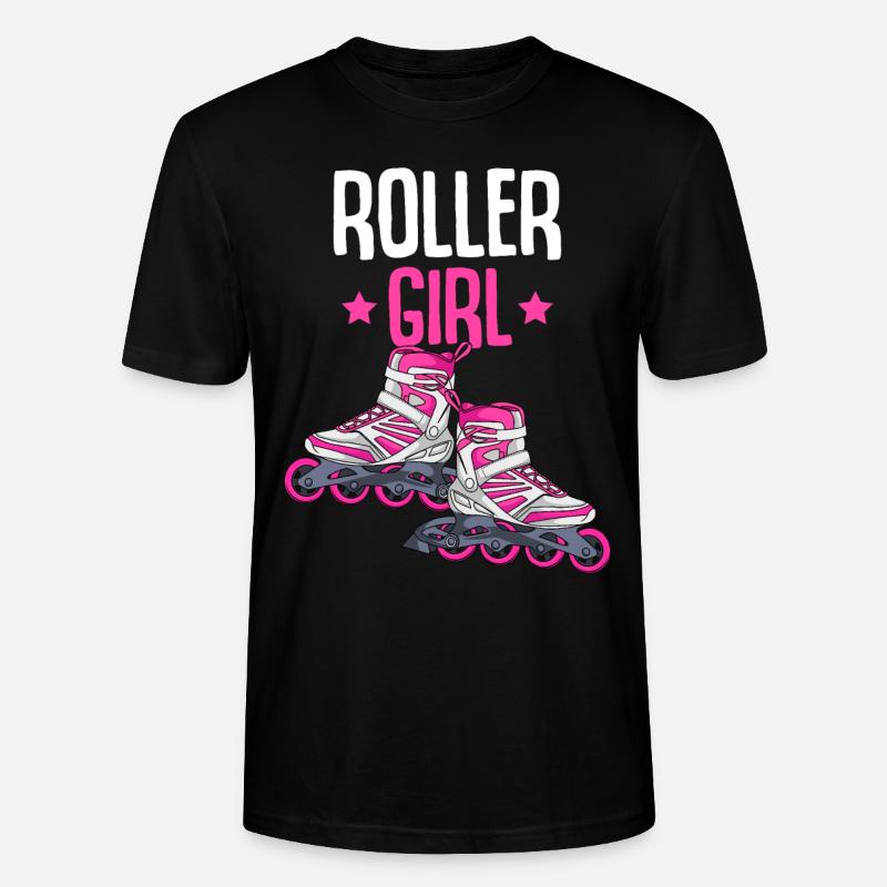 Inline Skates Inline Skating Inline Skater - Stanley/Stella Unisex Bio-T-Shirt CRAFTER - Schwarz