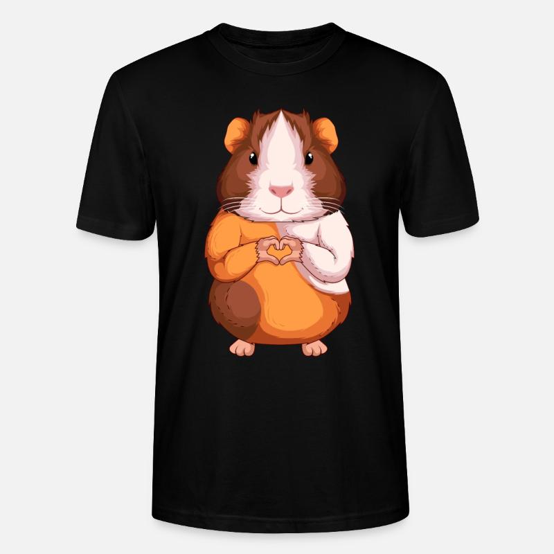 cochon d'inde cochon d'inde - T-shirt bio CRAFTER Stanley Stella Unisexe - noir