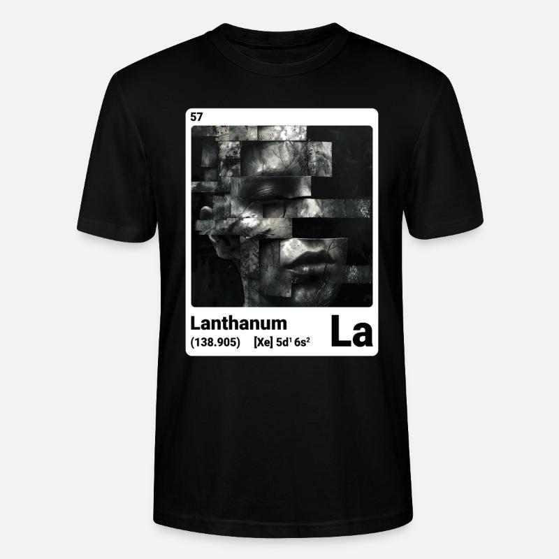 AI am Lanthane (wt) - T-shirt bio CRAFTER Stanley Stella Unisexe - noir