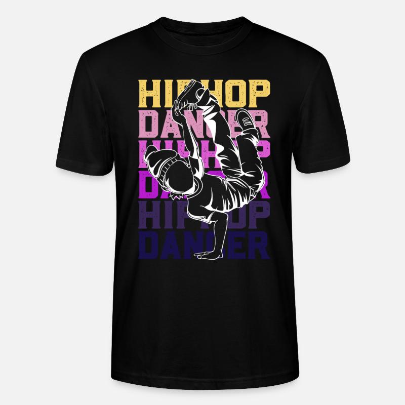 Breakdance Breakdancer - T-shirt bio CRAFTER Stanley Stella Unisexe - noir