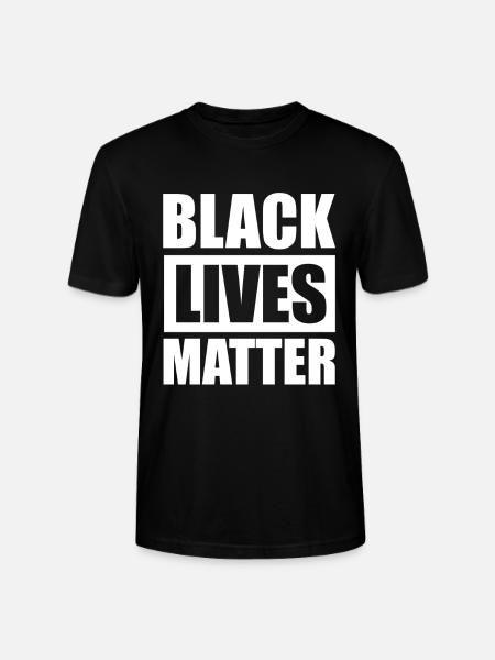 Black Lives Matter - Stanley/Stella Unisex Bio-T-Shirt CRAFTER - Schwarz
