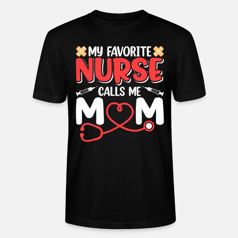 Ma sœur préférée m’appelle maman - T-shirt bio CRAFTER Stanley Stella Unisexe - noir