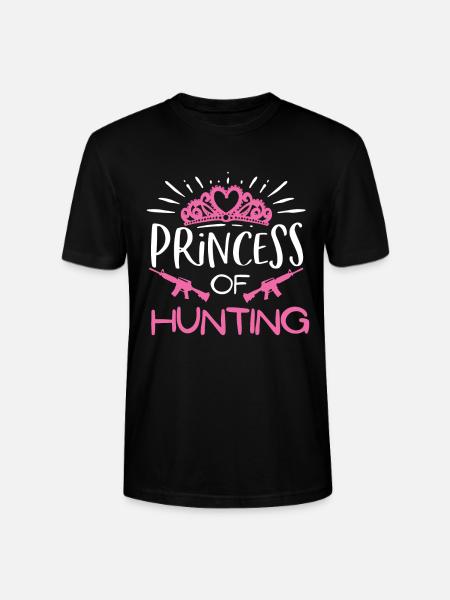 Princess of The Hunt - Stanley/Stella CRAFTER Unisex Organic T-Shirt - black