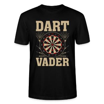 Dart Vader - Stanley/Stella Unisex Bio-T-Shirt CRAFTER - Schwarz - Vorne - Alina (178cm) & Michal (187cm)