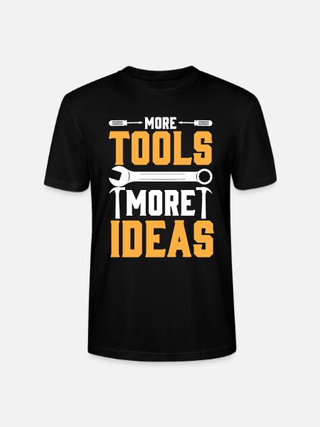 Plus d’outils, plus d’idées - T-shirt bio CRAFTER Stanley Stella Unisexe - noir