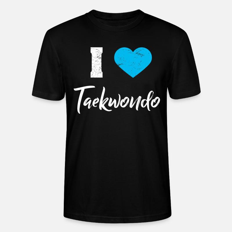 Taekwondo - Stanley/Stella Unisex Bio-T-Shirt CRAFTER - Schwarz