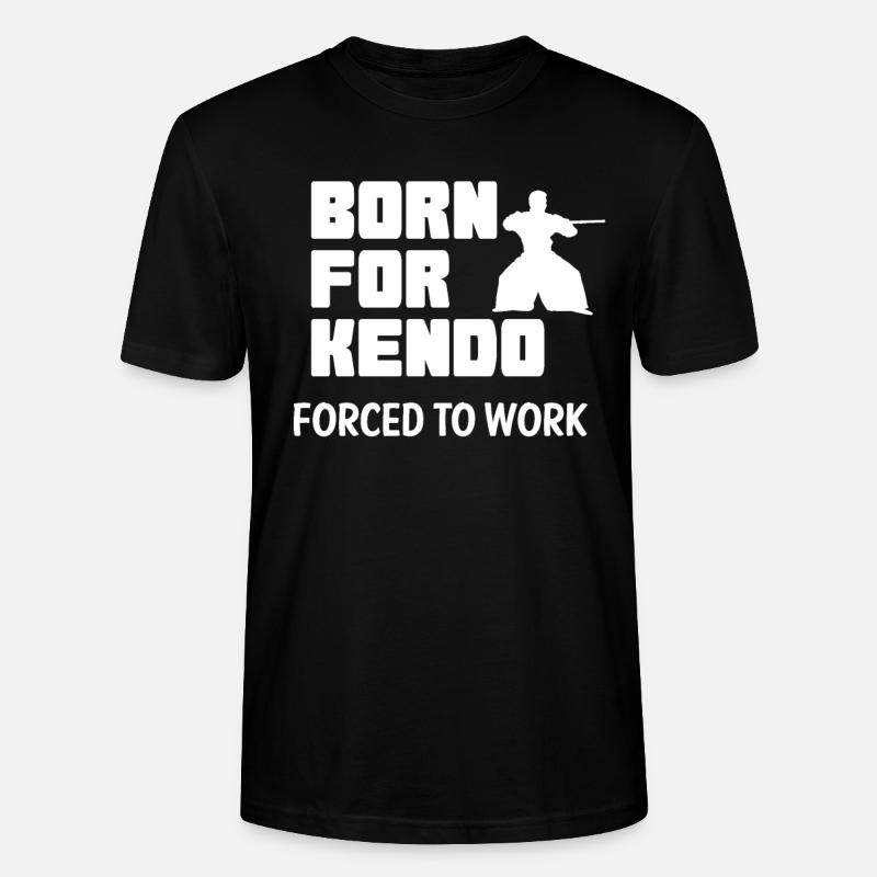 Kendo - Stanley/Stella Unisex Bio-T-Shirt CRAFTER - Schwarz