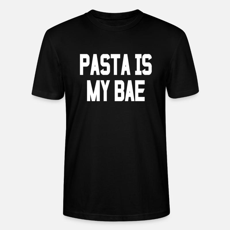 Pasta - Stanley/Stella Unisex Bio-T-Shirt CRAFTER - Schwarz
