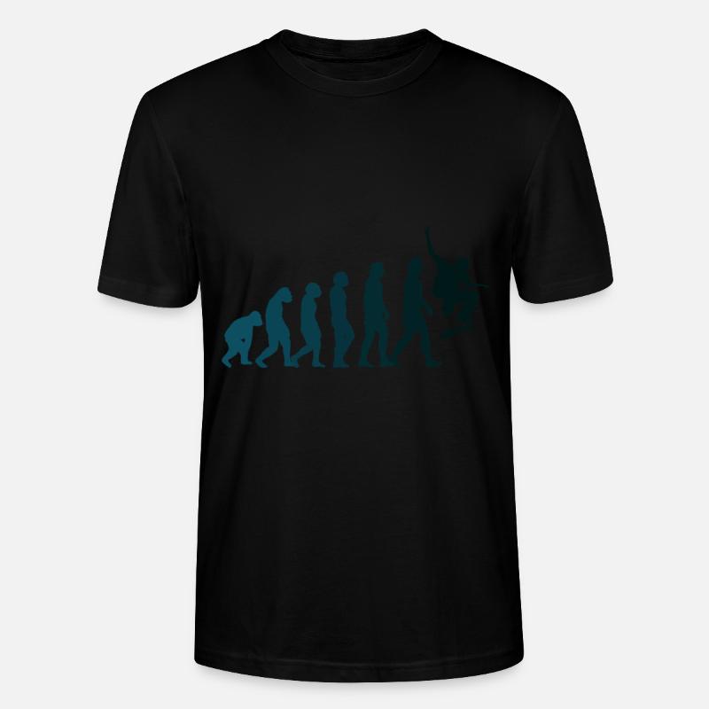 Skateboarder Skateboard Evolution - T-shirt bio CRAFTER Stanley Stella Unisexe - noir