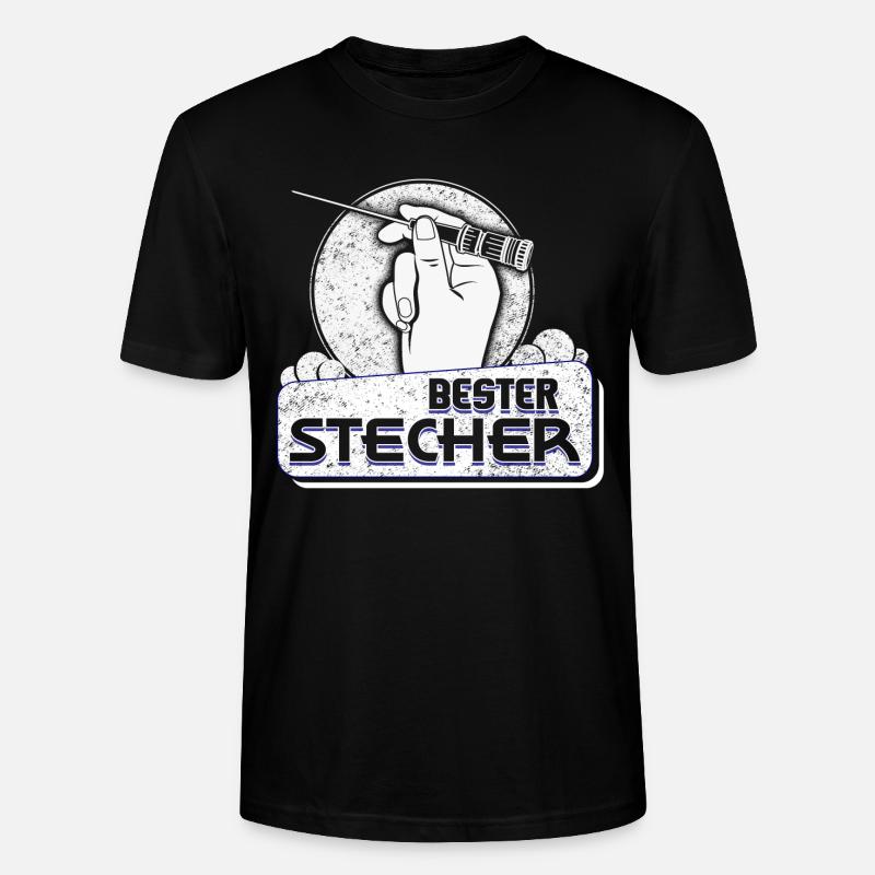 Bester Stecher Krankenpfleger - Stanley/Stella Unisex Bio-T-Shirt CRAFTER - Schwarz