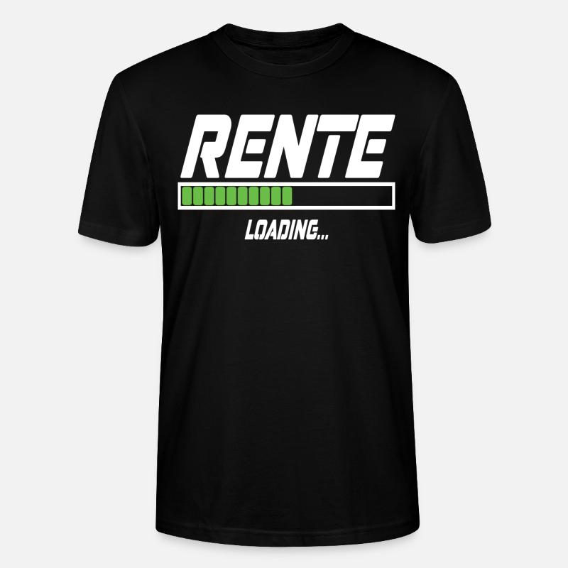 Rente Loading... - Stanley/Stella Unisex Bio-T-Shirt CRAFTER - Schwarz