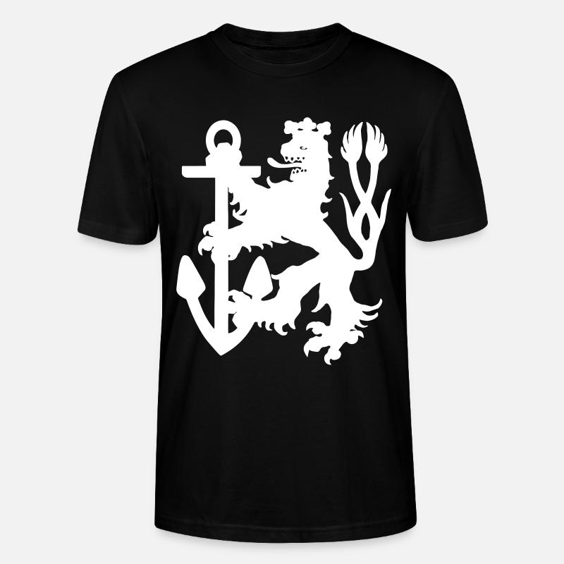 Düsseldorf - Düsseldorfer Löwe - Stanley/Stella Unisex Bio-T-Shirt CRAFTER - Schwarz