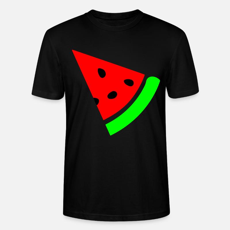 Pastèque - T-shirt bio CRAFTER Stanley Stella Unisexe - noir