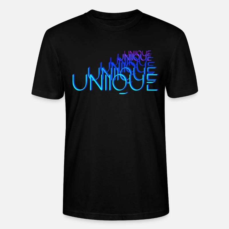 Unique - Stanley/Stella Unisex Bio-T-Shirt CRAFTER - Schwarz