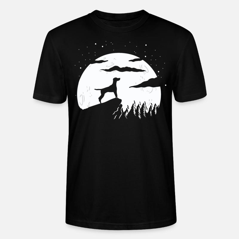 Vizsla - Stanley/Stella Unisex Bio-T-Shirt CRAFTER - Schwarz