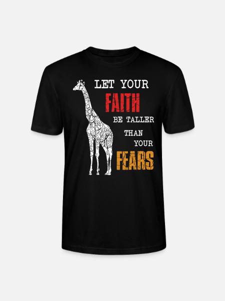 Girafes disant - T-shirt bio CRAFTER Stanley Stella Unisexe - noir