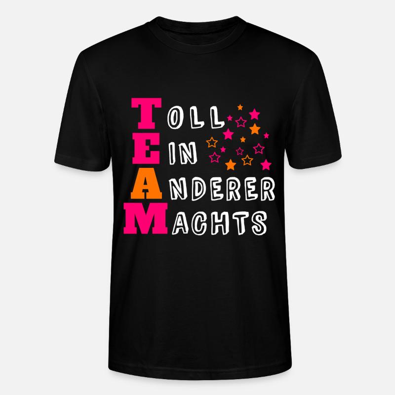 Team - Stanley/Stella Unisex Bio-T-Shirt CRAFTER - Schwarz