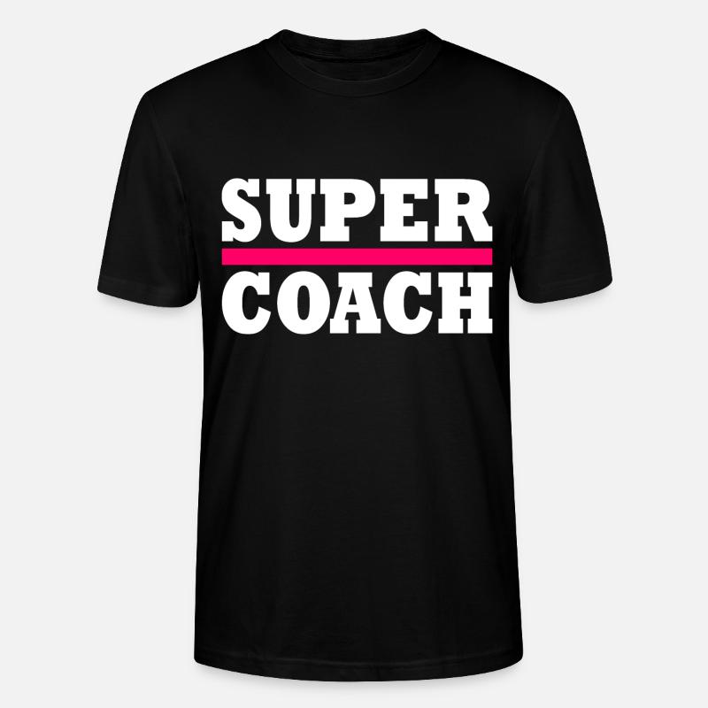 coach - Stanley/Stella Unisex Bio-T-Shirt CRAFTER - Schwarz