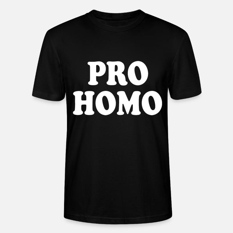 Pro homo - Stanley/Stella Unisex Bio-T-Shirt CRAFTER - Schwarz