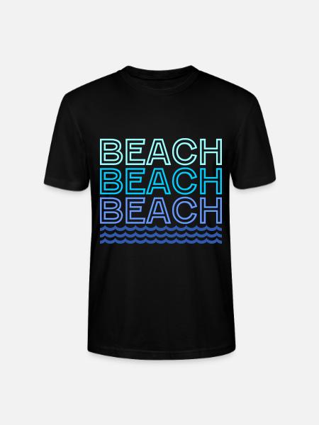 SUMMER HOLIDAYS - Stanley/Stella CRAFTER Unisex Organic T-Shirt - black