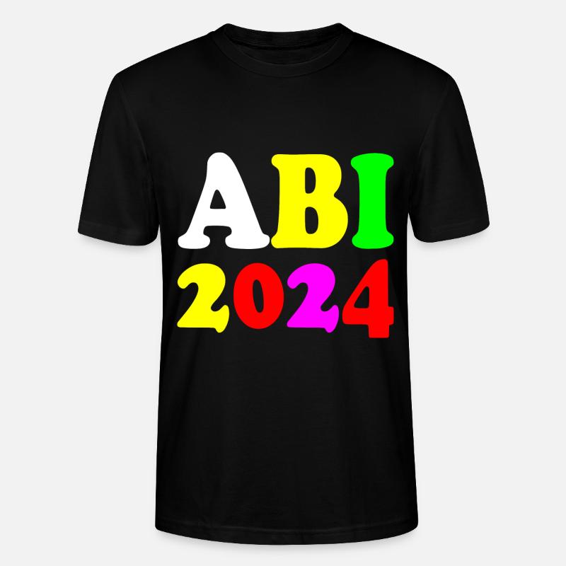 Abi 2024 - Stanley/Stella Unisex Bio-T-Shirt CRAFTER - Schwarz