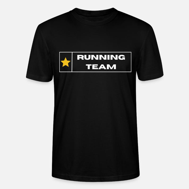 Running Team - Stanley/Stella Unisex Bio-T-Shirt CRAFTER - Schwarz