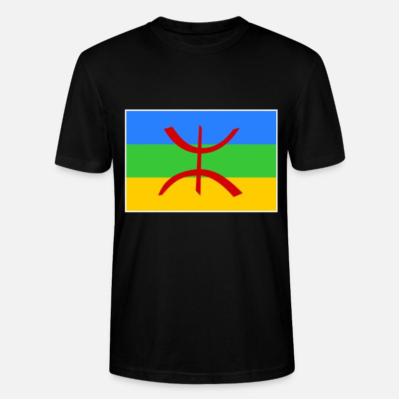 Amazigh - T-shirt bio CRAFTER Stanley Stella Unisexe - noir