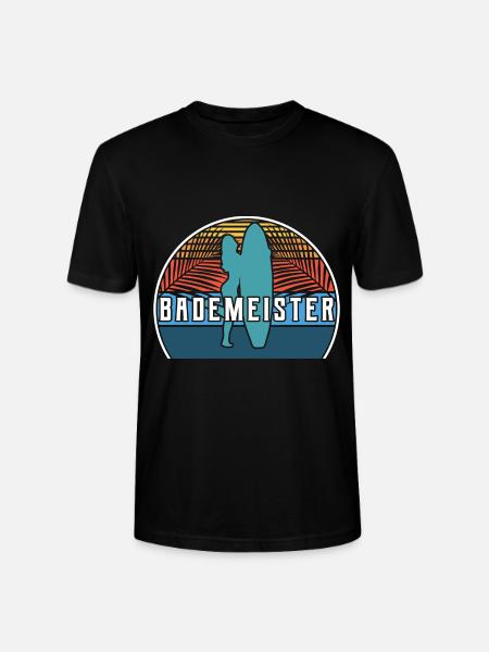 bademeister - Stanley/Stella Unisex Bio-T-Shirt CRAFTER - Schwarz